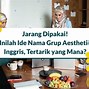 Nama Grup Lima Orang